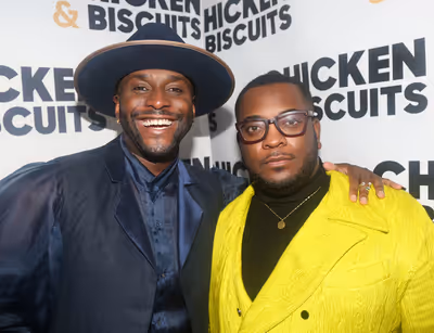 Playwright Douglas Lyons and Director Zhailon Levingston  Photo