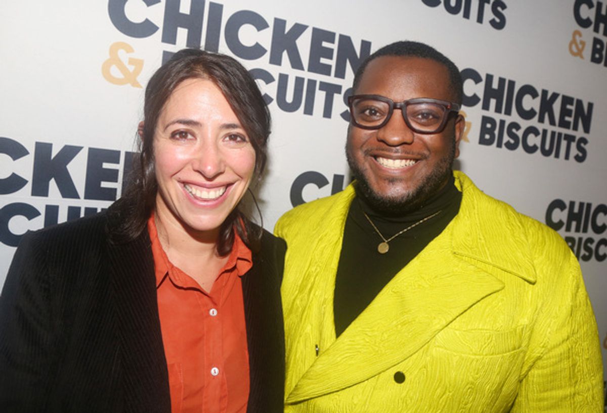 Rachel Chavkin and Director Zhailon Levingston  at 