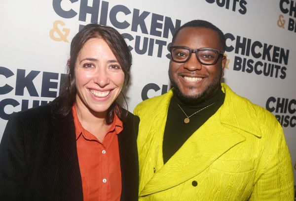 Rachel Chavkin and Director Zhailon Levingston  Photo