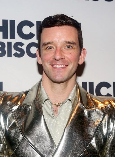 NEW YORK, NEW YORK - OCTOBER 10: Michael Urie poses at the opening night party for th Photo