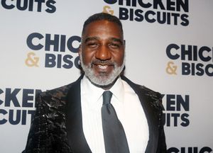 NEW YORK, NEW YORK - OCTOBER 10:  Norm Lewis poses at the opening night party for the Photo