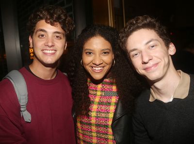 NEW YORK, NEW YORK - OCTOBER 10: (L-R) Antonio Cipriano Shereen Pimentel and Andrew B Photo