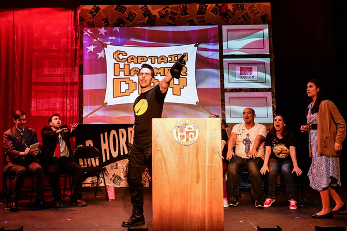 ) Tommy Thurston with (back, l to r) Josh Kemper, North Homewood, Peter Ruger, Maiko Terazawa and Stephanie Fongheiser  at 