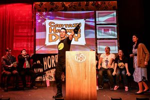 ) Tommy Thurston with (back, l to r) Josh Kemper, North Homewood, Peter Ruger, Maiko  Photo