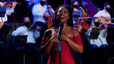 Amber Merritt and the American Pops Orchestra | Photo by Elman Studio LLC, courtesy o Photo