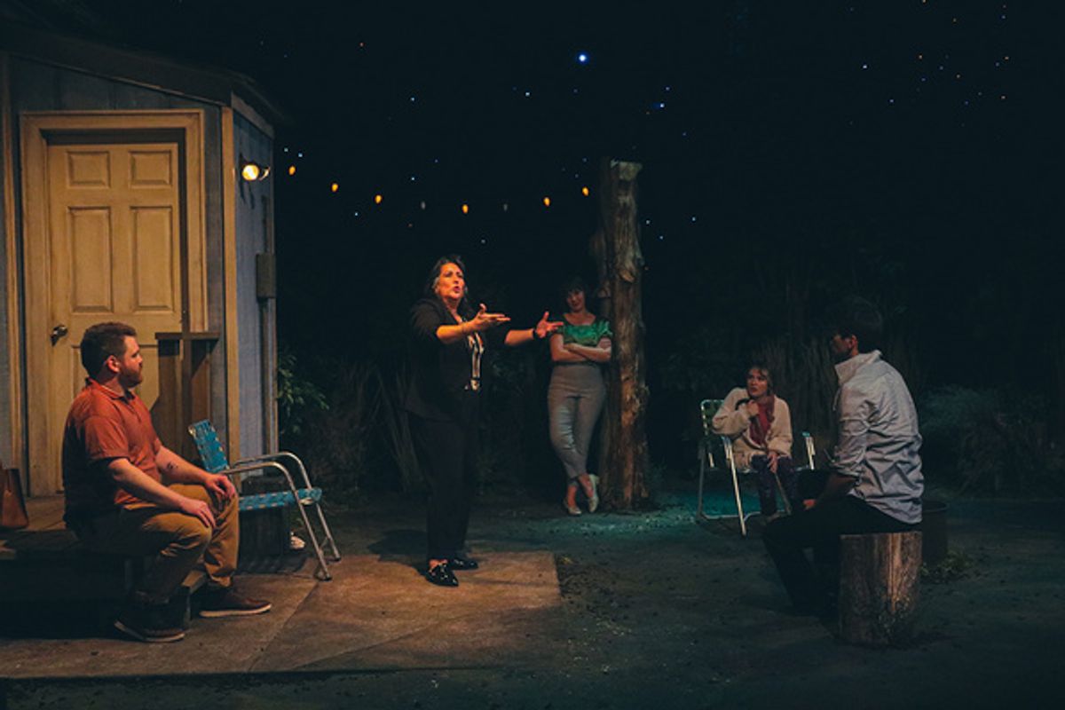 Thomas Gjere, Joey Hartshorn, Suzanne Withem, Anna Jordan, and Michael Judah at 