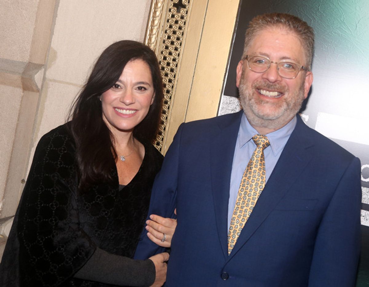 NEW YORK, NEW YORK - OCTOBER 11: Jessica Queller and Bill Prady e) at 