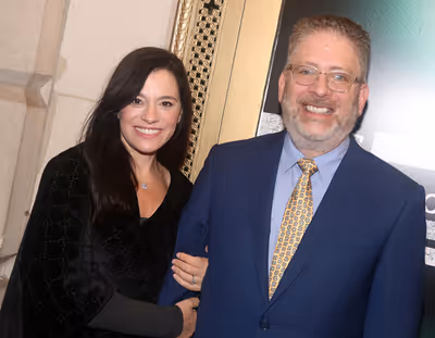 NEW YORK, NEW YORK - OCTOBER 11: Jessica Queller and Bill Prady e) Photo
