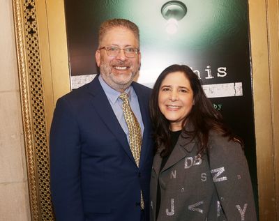 NEW YORK, NEW YORK - OCTOBER 11:  Bill Prady and Dori Berinstein Photo