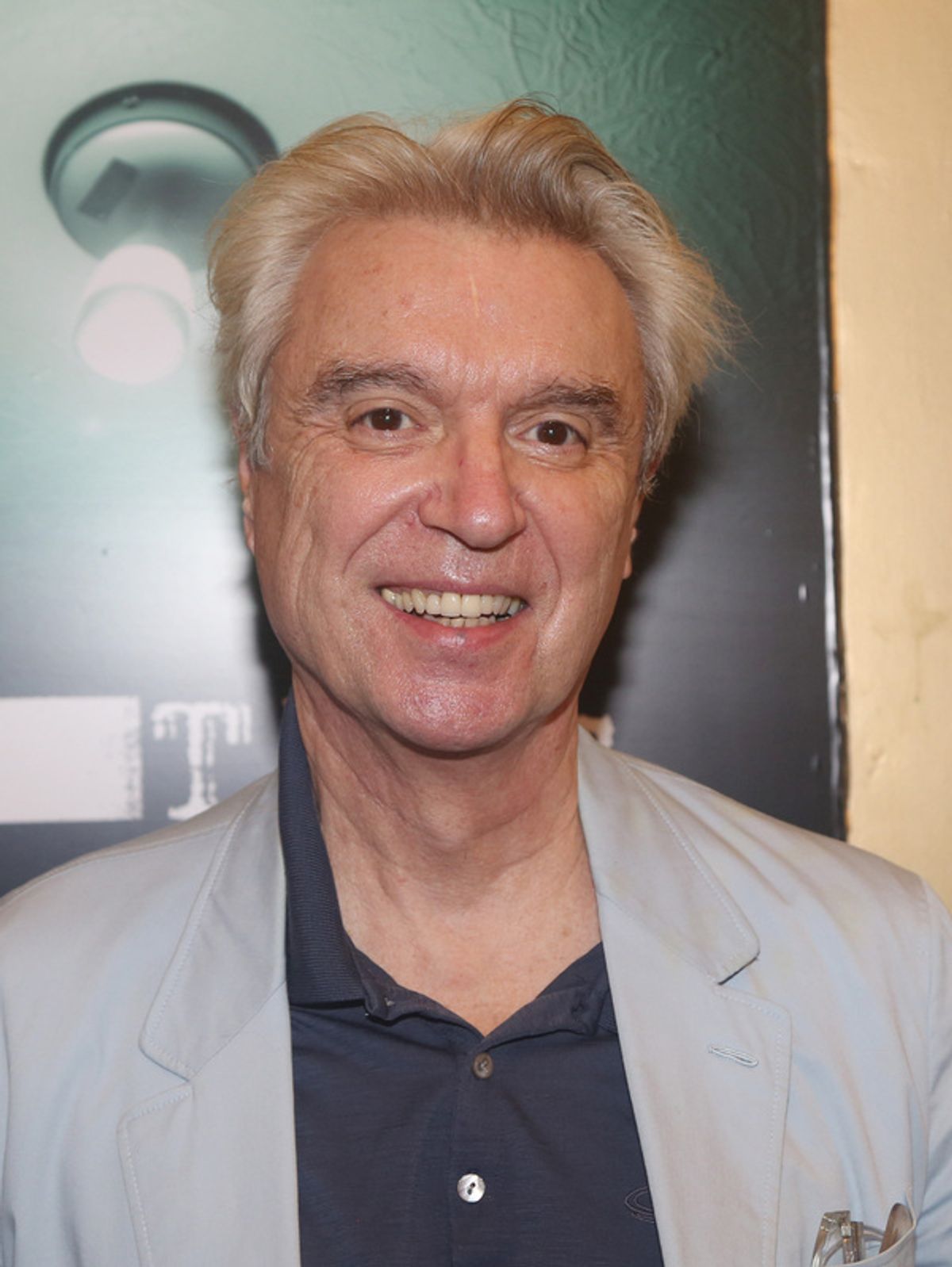 NEW YORK, NEW YORK - OCTOBER 11: David Byrne  at 