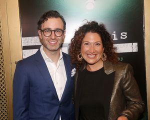 NEW YORK, NEW YORK - OCTOBER 11: Eric Kuhn and Randi Zuckerberg @ BroadwayWorld NEW YORK, NEW YORK - OCTOBER 11: Eric Kuhn and Randi Zuckerberg Photo