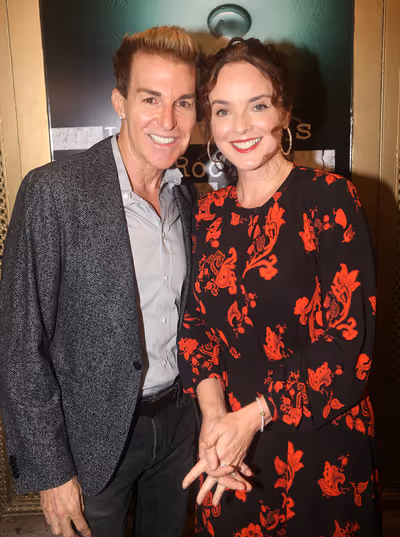 NEW YORK, NEW YORK - OCTOBER 11: Randy Roberts and Melissa Errico  Photo