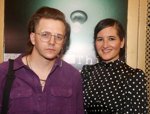 NEW YORK, NEW YORK - OCTOBER 11:  Lee Kinney and Sanae Yamada  Photo