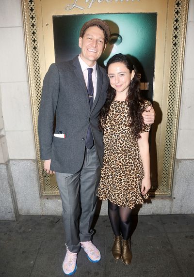 NEW YORK, NEW YORK - OCTOBER 11:  Gabriel Ebert and Danya Taymor  Photo