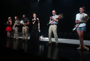 NEW YORK, NEW YORK - OCTOBER 11: Brittany Winner, Becca Blackwell, Will Cobbs, Tina Satter, Pete Simpson, Emily Davis @ BroadwayWorld NEW YORK, NEW YORK - OCTOBER 11: Brittany Winner, Becca Blackwell, Will Cobbs, Tina S Photo