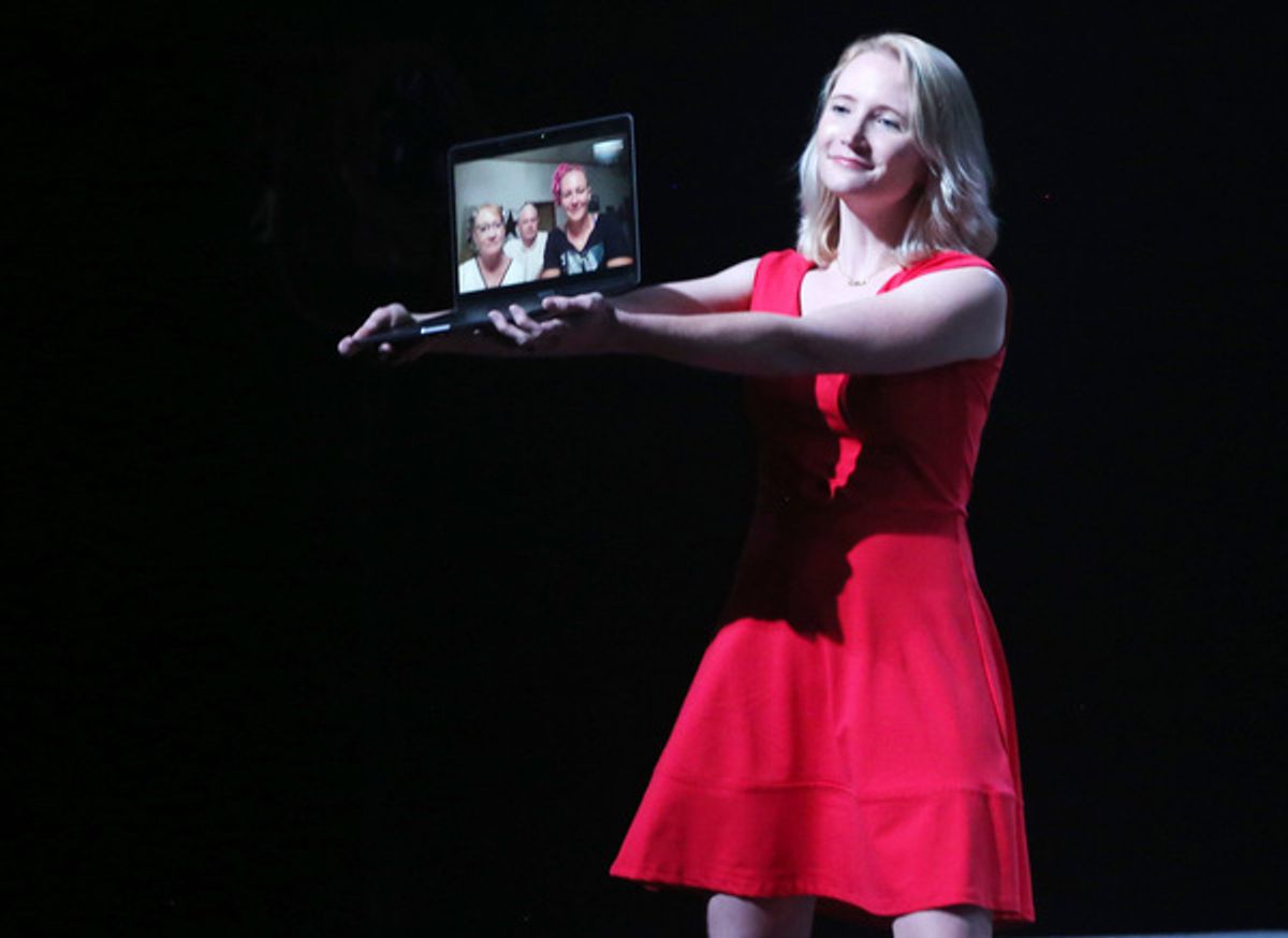 NEW YORK, NEW YORK - OCTOBER 11: Brittany Winner at Photos: IS THIS A ROOM Celebrates Opening Night on Broadway