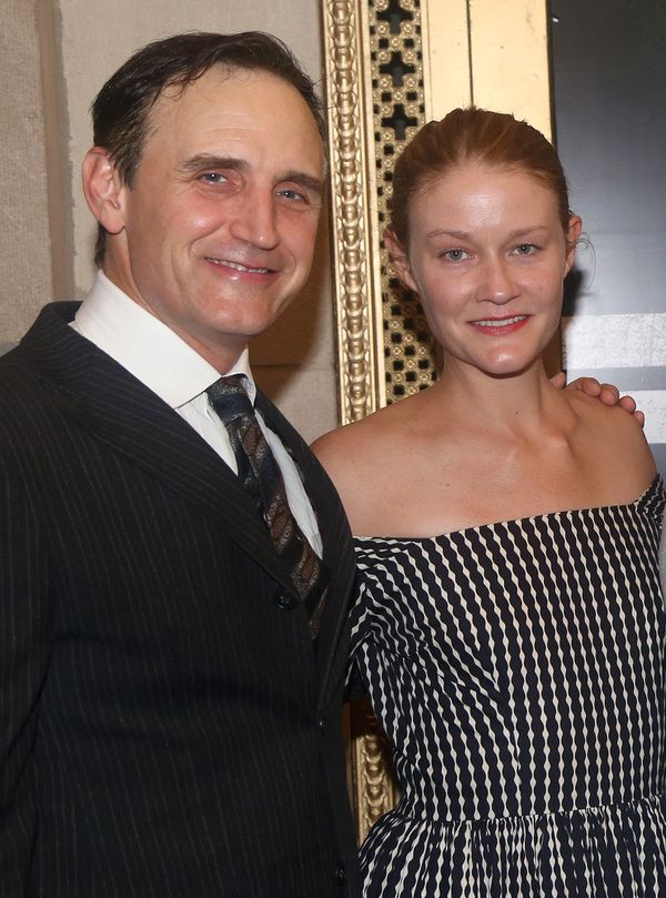 NEW YORK, NEW YORK - OCTOBER 11:  Pete Simpson and Emily Davis  Photo