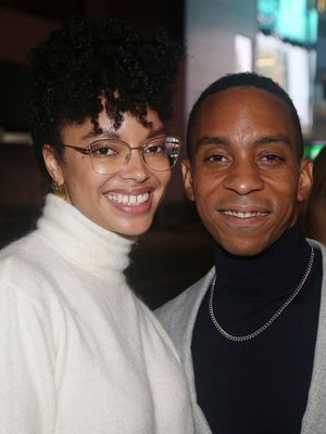 NEW YORK, NEW YORK - OCTOBER 11: Will Cobbs and wife @ BroadwayWorld NEW YORK, NEW YORK - OCTOBER 11: Will Cobbs and wife Photo