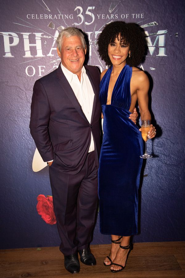 Cameron Mackintosh and Lucy St. Louis Photo