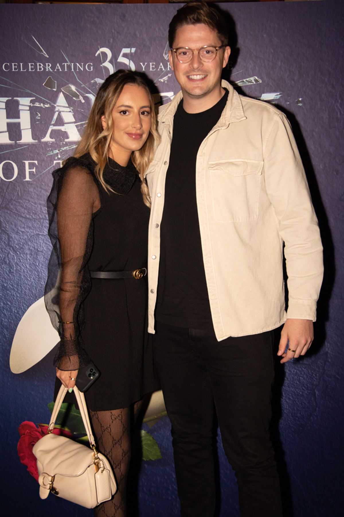 Ellie Hecht and Dr Alex George. at 