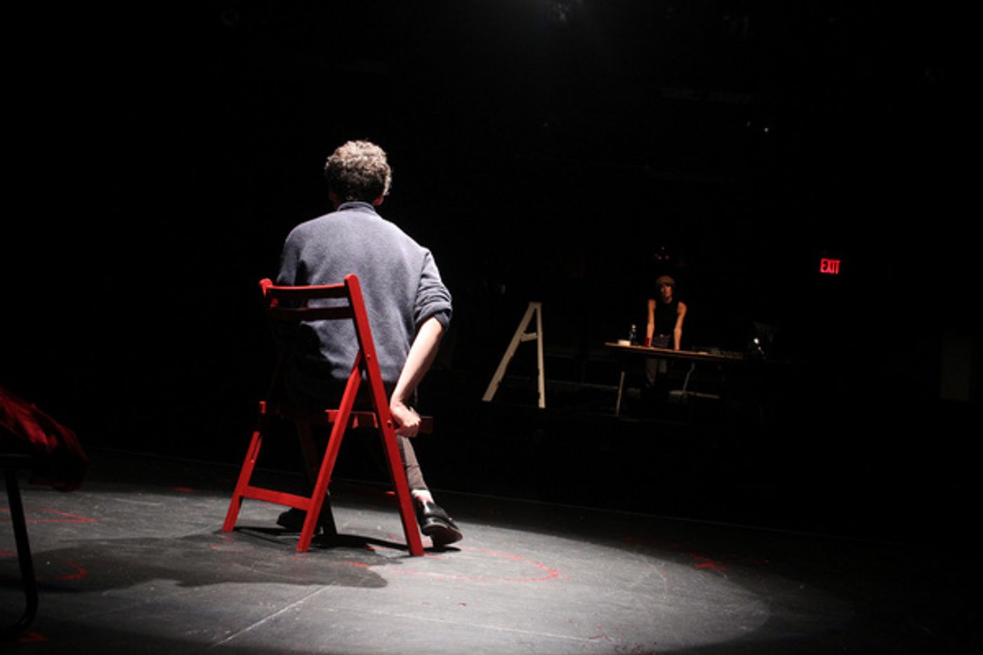 Photos: spit&vigor Presents World Premiere of HIT YOUR MARK, DIE BEAUTIFUL at The New Ohio Theatre Photos: spit&vigor Presents World Premiere of HIT YOUR MARK, DIE BEAUTIFUL at The New Ohio Theatre Image