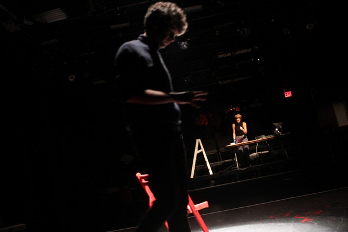 Peter Oliver and Laura Sisskin at 