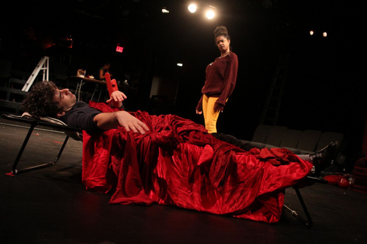 Photos: spit&vigor Presents World Premiere of HIT YOUR MARK, DIE BEAUTIFUL at The New Ohio Theatre Photos: spit&vigor Presents World Premiere of HIT YOUR MARK, DIE BEAUTIFUL at The New Ohio Theatre Image