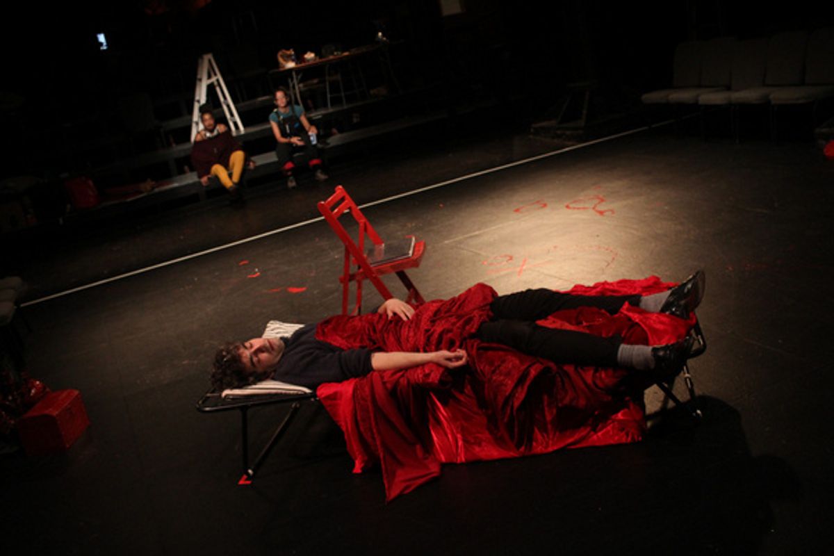 Kyra Jackson, Morgan Zipf-Meister, Peter Oliver at 