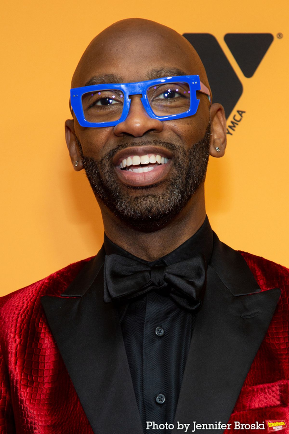 Steve H. Broadnax III at Photos: Broadway Walks the Red Carpet on Opening Night of THOUGHTS OF A COLORED MAN
