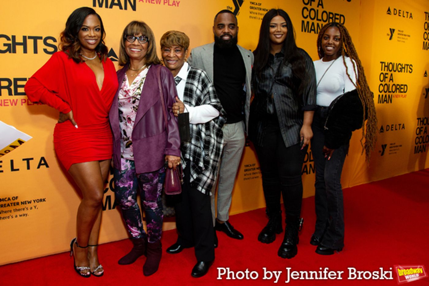 Photos: Broadway Walks the Red Carpet on Opening Night of THOUGHTS OF A COLORED MAN  Image