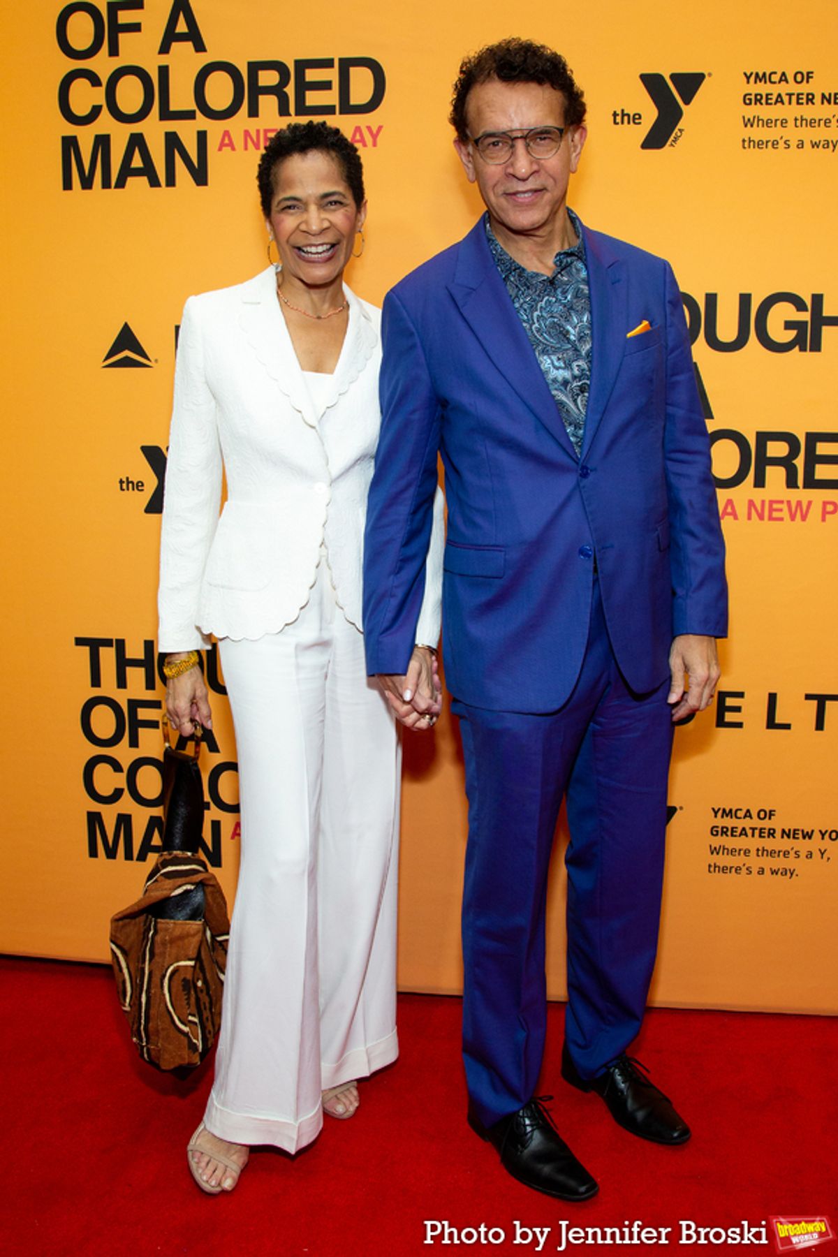 Allyson Tucker, Brian Stokes Mitchell at 