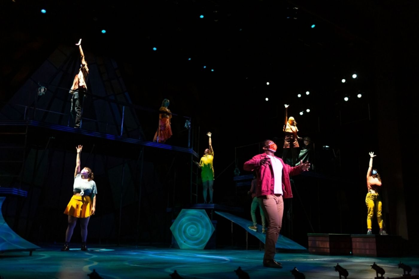 Review: UAB Department Of Theatre's GODSPELL Fills You With the Joyful Spirit of Love, Peace, and Community  Image