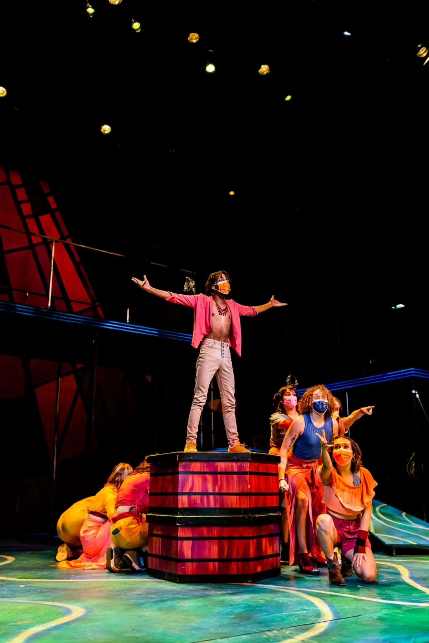 Review: UAB Department Of Theatre's GODSPELL Fills You With the Joyful Spirit of Love, Peace, and Community  Image