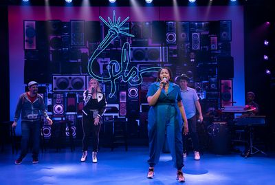  Lin-Manuel Miranda, Kaila Mullady, Aneesa Folds, Anthony Veneziale, and Kurt Crowley Photo