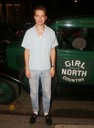 xxxNEW YORK, NEW YORK - OCTOBER 13: Andrew Burnap poses at the Re-Opening Night of "Girl From The North Country" on Broadway at The Belasco Theatre on October 13, 2021 in New York City. (Photo by Bruce Glikas/Getty Images) @ BroadwayWorld xxxNEW YORK, NEW YORK - OCTOBER 13: Andrew Burnap poses at the Re-Opening Night of "G Photo