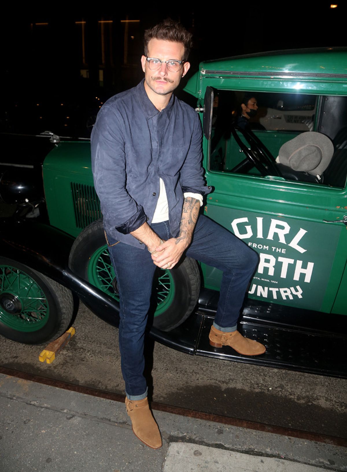 NEW YORK, NEW YORK - OCTOBER 13: Nico Tortorella  at 