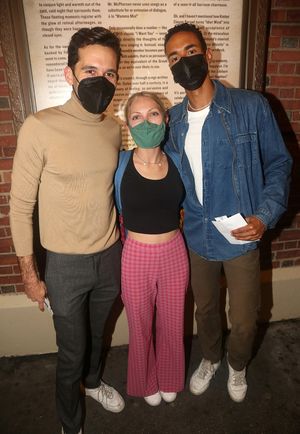 NEW YORK, NEW YORK - OCTOBER 13: Adam Chanler-Berat, Tavi Gevinson and Kyle Beltran @ BroadwayWorld NEW YORK, NEW YORK - OCTOBER 13: Adam Chanler-Berat, Tavi Gevinson and Kyle Beltran Photo