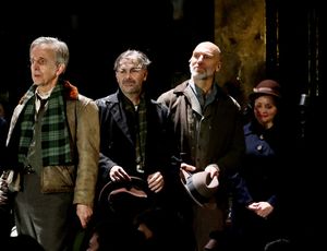 NEW YORK, NEW YORK - OCTOBER 13: (L-R) Robert Joy, Matt McGrath, John Schiappa and Rachel Stern @ BroadwayWorld NEW YORK, NEW YORK - OCTOBER 13: (L-R) Robert Joy, Matt McGrath, John Schiappa and Ra Photo