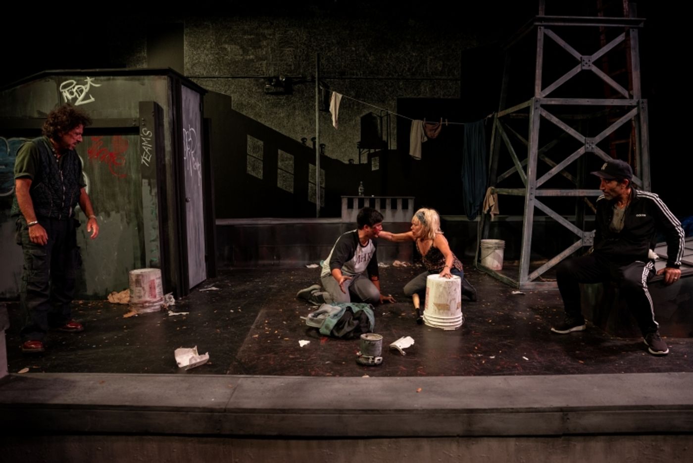 Review: Game on! Cultures Clash in 1-2-3 MANHUNT at Theater for the New City  Image