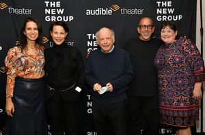 Franki De La Vega, Lili Taylor, Wallace Shawn, Scott 
Elliott, and Audible Theater Ar Photo