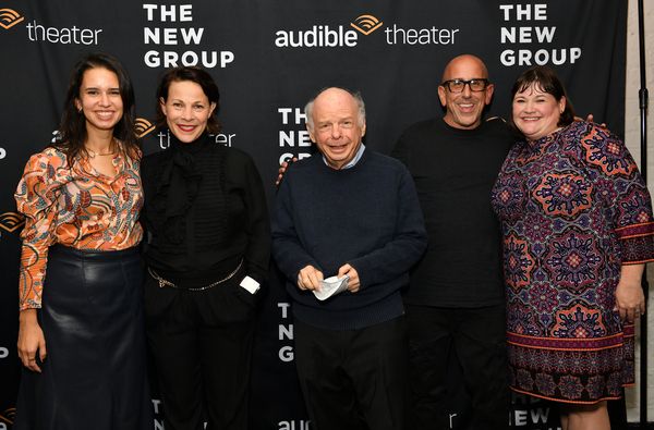 Franki De La Vega, Lili Taylor, Wallace Shawn, Scott 
Elliott, and Audible Theater Ar Photo