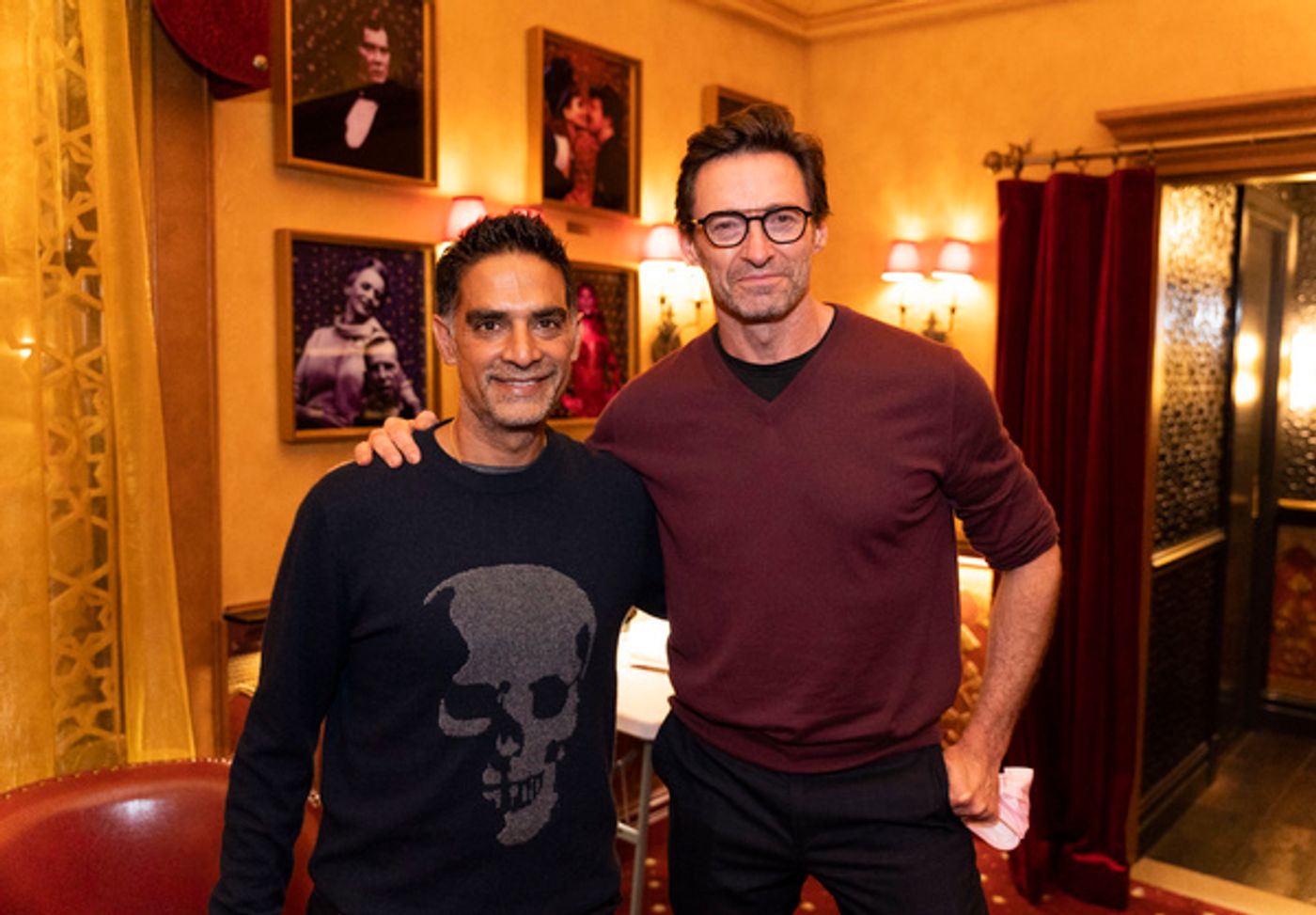 Photos: Hugh Jackman Pays a Visit to MOULIN ROUGE! THE MUSICAL  Image