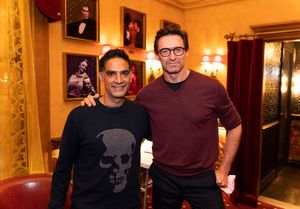 Gotham Chopra & Hugh Jackman @ BroadwayWorld Gotham Chopra & Hugh Jackman Photo