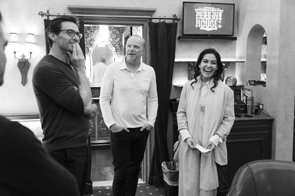 Hugh Jackman, Mark Pennell & Natalie Mendoza Photo