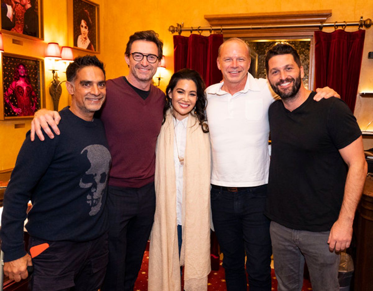 Gotham Chopra, Hugh Jackman, Natalie Mendoza, Mark Pennell & Brett Tutor