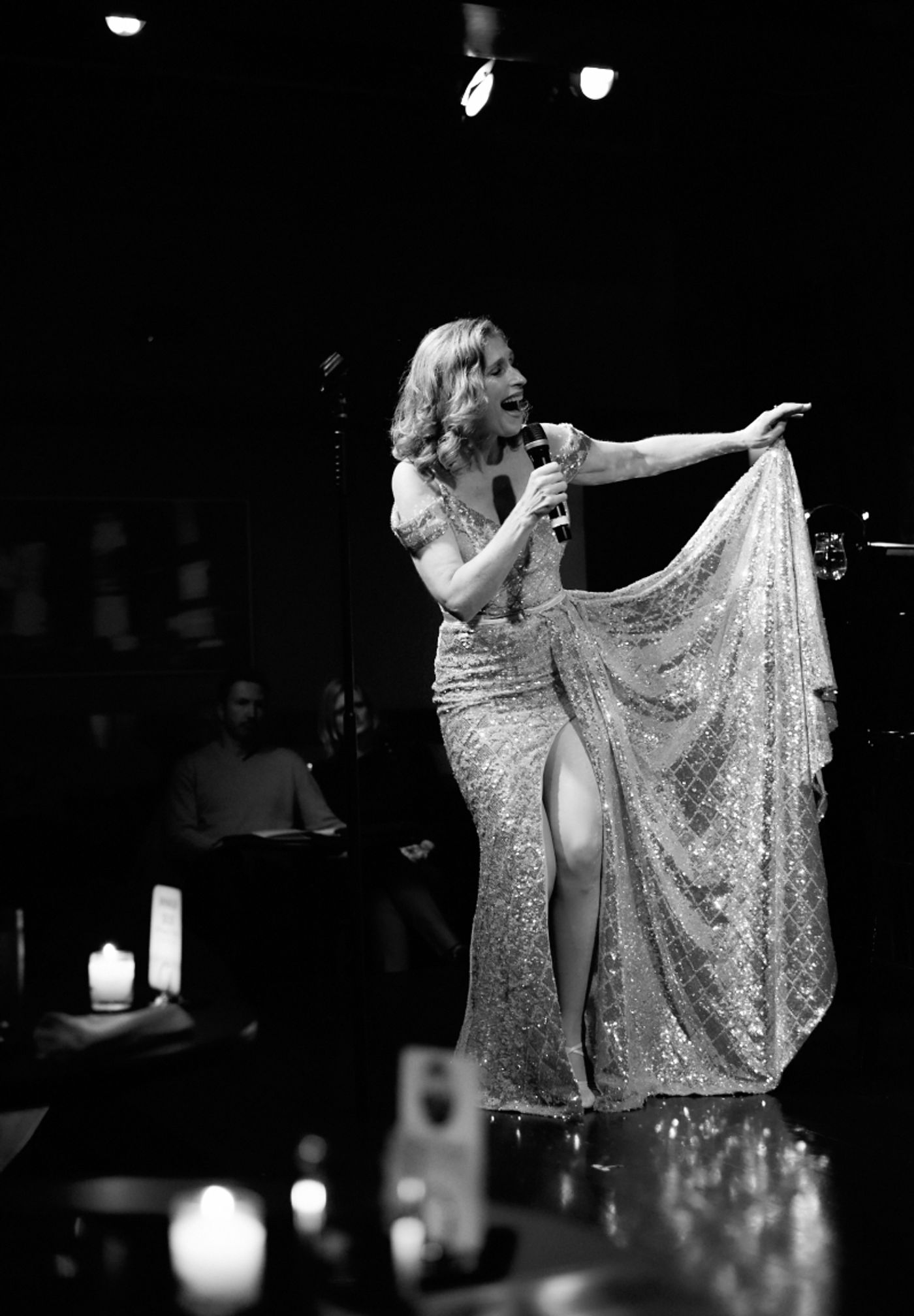 Photo Flash: Helane Blumfield Gives Ann Kittredge MOVIE NIGHT The Hurrell Treatment  Image