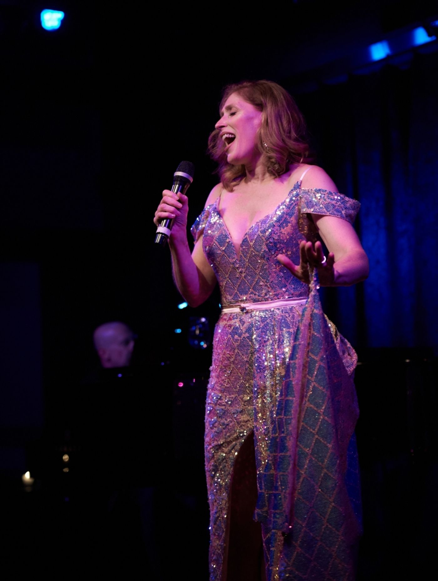 Photo Flash: Helane Blumfield Gives Ann Kittredge MOVIE NIGHT The Hurrell Treatment  Image