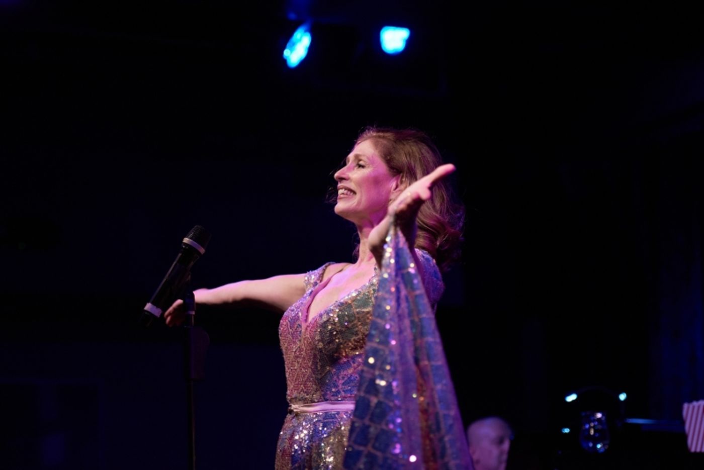 Photo Flash: Helane Blumfield Gives Ann Kittredge MOVIE NIGHT The Hurrell Treatment  Image