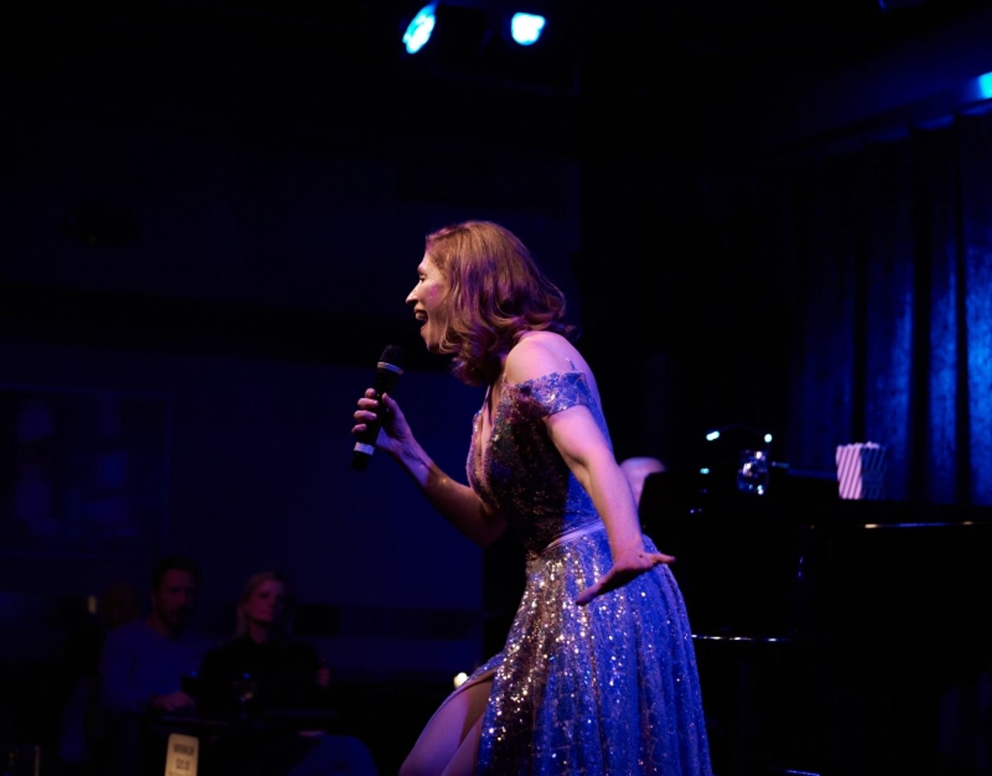 Photo Flash: Helane Blumfield Gives Ann Kittredge MOVIE NIGHT The Hurrell Treatment  Image