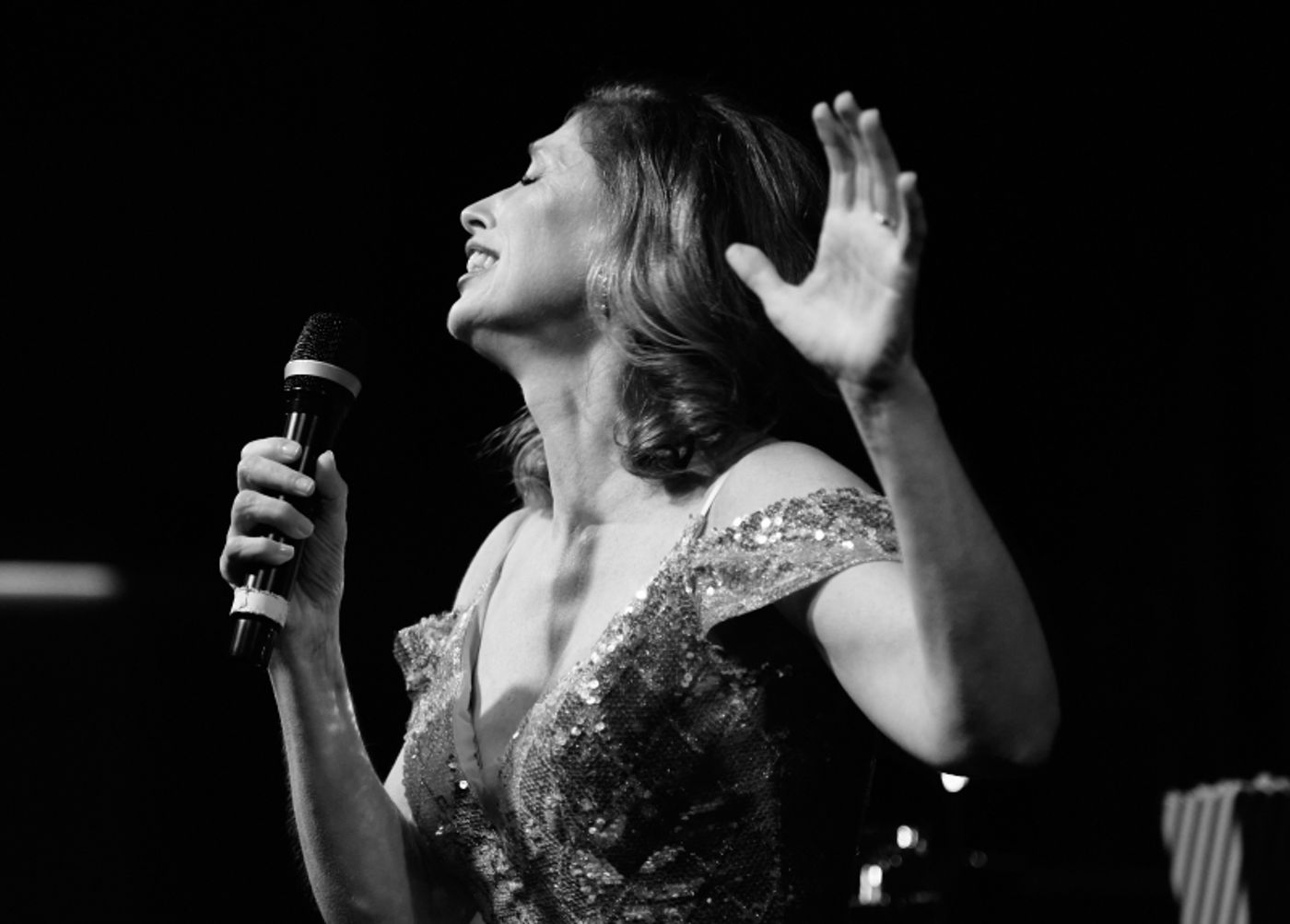 Photo Flash: Helane Blumfield Gives Ann Kittredge MOVIE NIGHT The Hurrell Treatment  Image